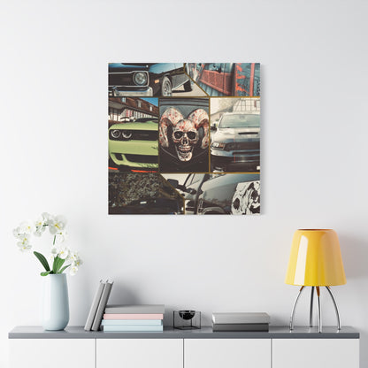 Canvas Print - American Cars Design