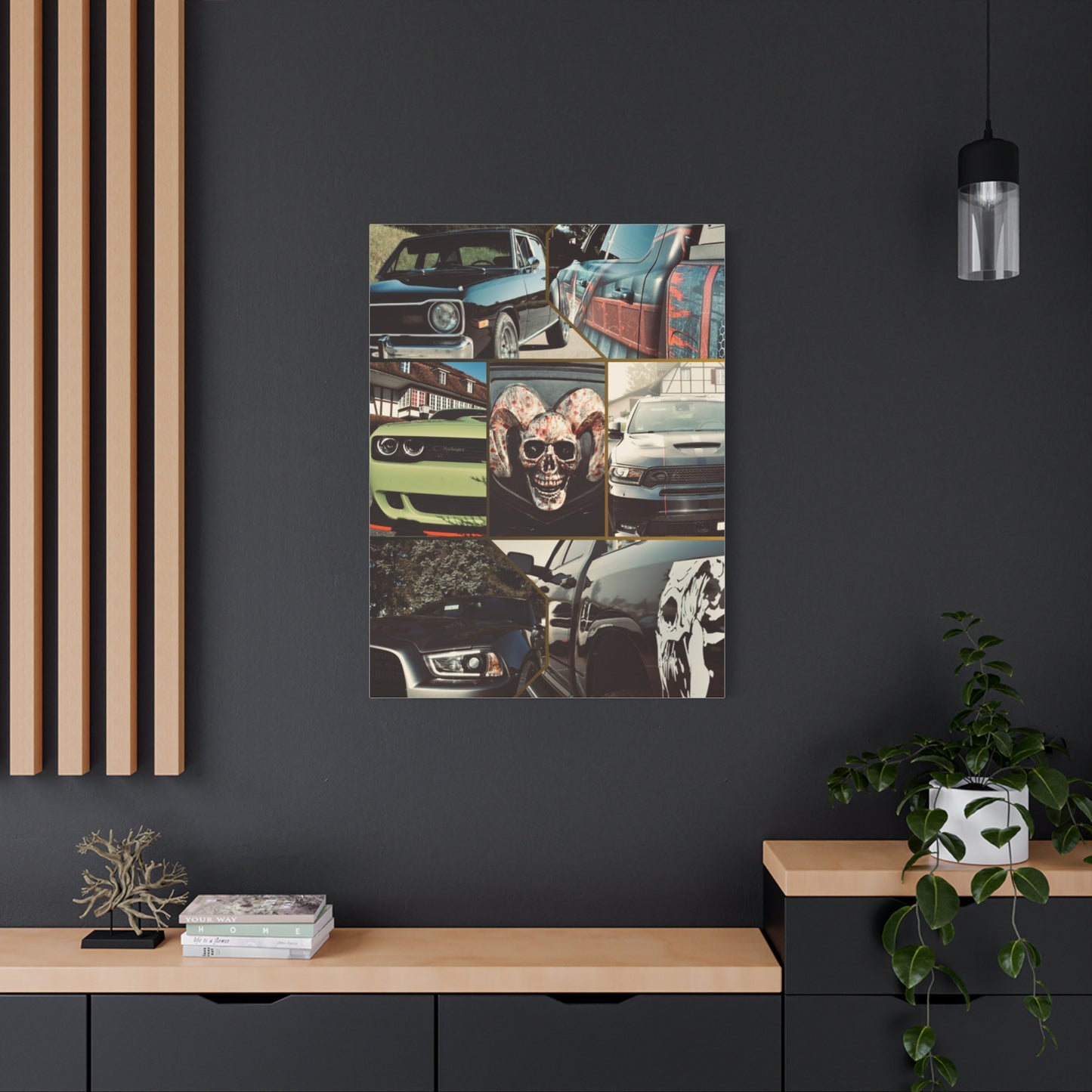 Canvas Print - American Cars Design