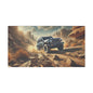 Canvas Wall Art - SUV Climbing Rocks Design