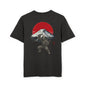 Men's Acid Washed Ninja Tee - Oversized Streetwear for Bold Style