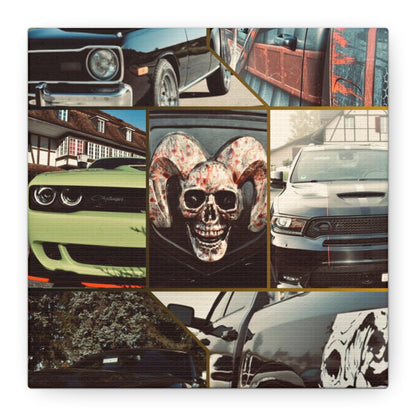 Canvas Print - American Cars Design