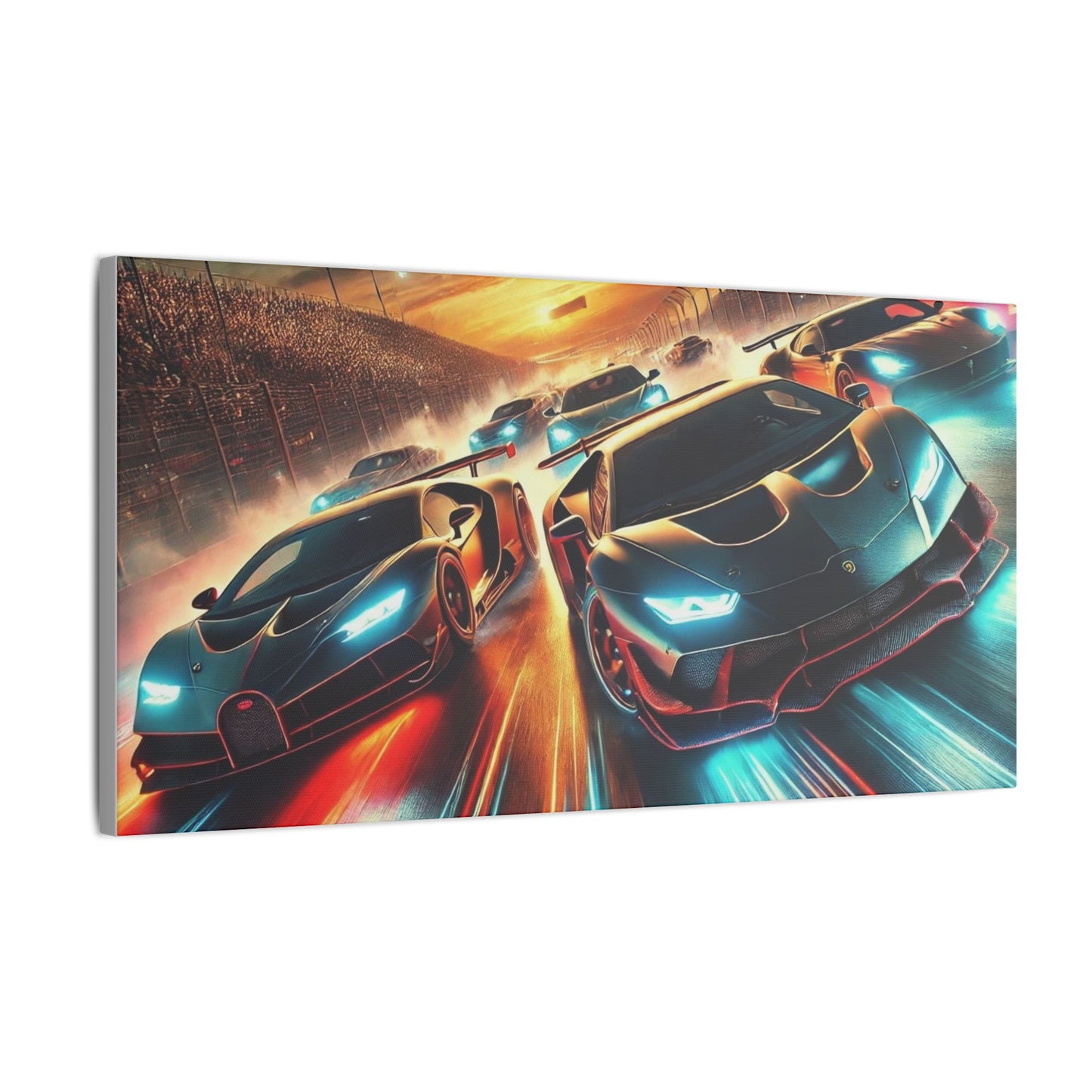 Canvas Print - Super Cars Racing