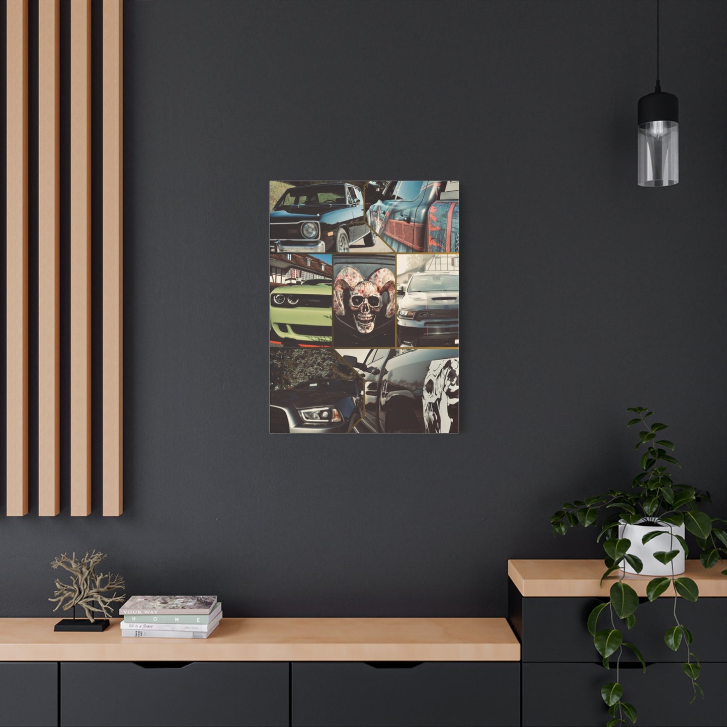 Canvas Print - American Cars Design