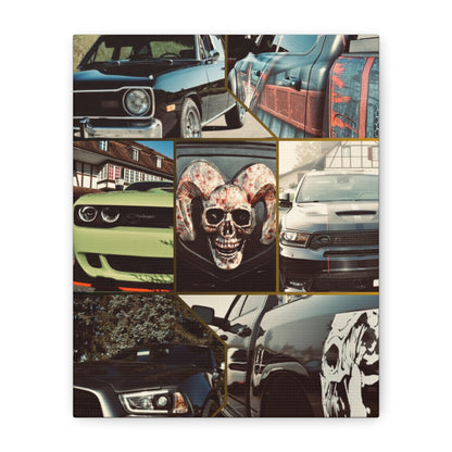 Canvas Print - American Cars Design