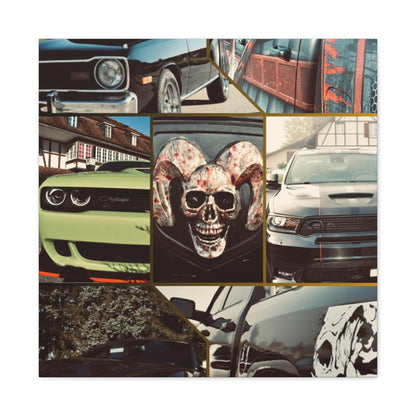 Canvas Print - American Cars Design