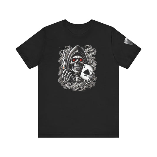 Skull Poker Unisex Tee