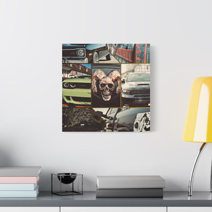 Canvas Print - American Cars Design